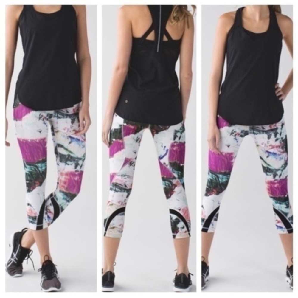 LULULEMON ATHLETICA Inspire Crop II 'All Full-On Luxtreme leggings 4